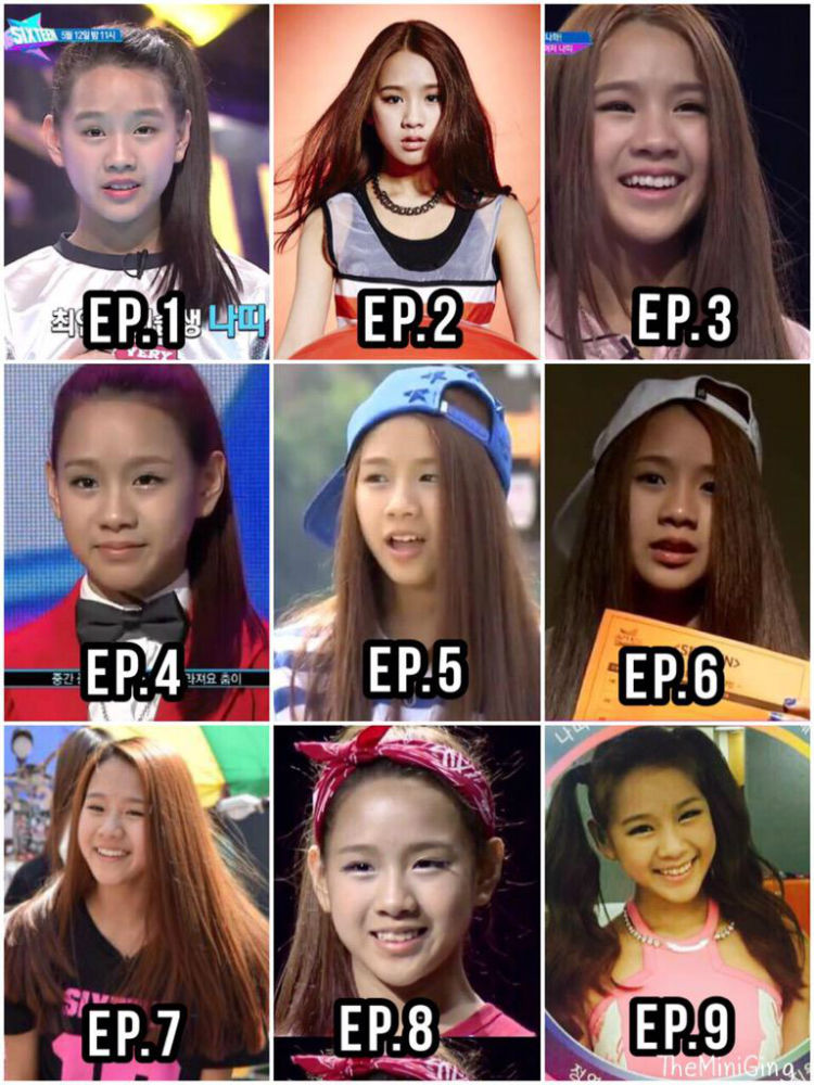 Sixteen JYP รวมคลิปการประกวดของน้อง Natty เด็กไทยของเรา
