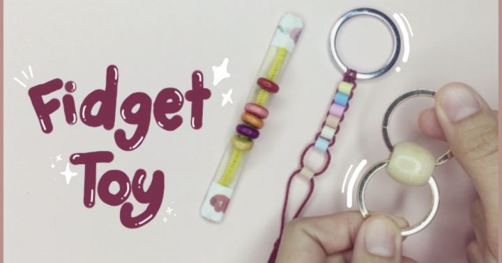 DIY Fidget Toy from Bead (Viral Tiktok): สอนทำของเล่นคลายเครียดจาก ...