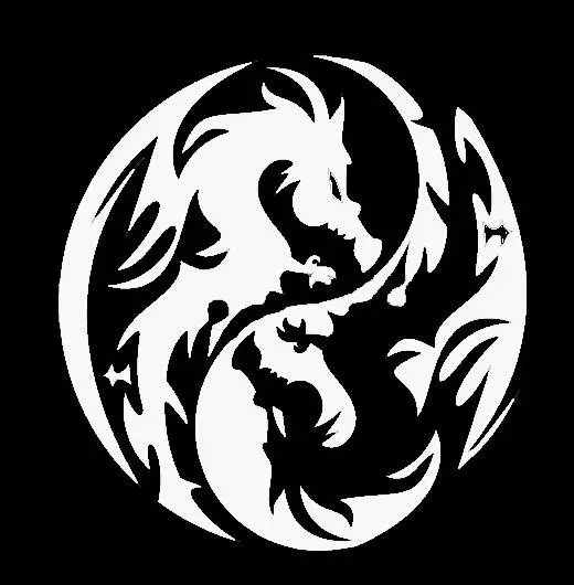 Yin Yang Dragon Dek D com Yin Yang Dragon Dek D com