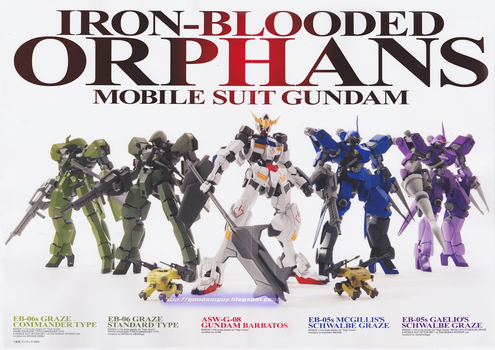 คุณรู้จัก Mobile Suit Gundam Iron Blooded Orphans มากแค่ไหน โดย ...