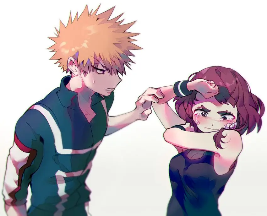 นิยาย Fic My Hero Academia [nl] Bakugou X Uraraka Love