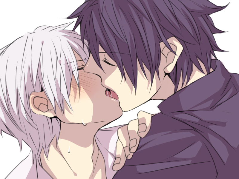 Image result for yaoi anime kiss