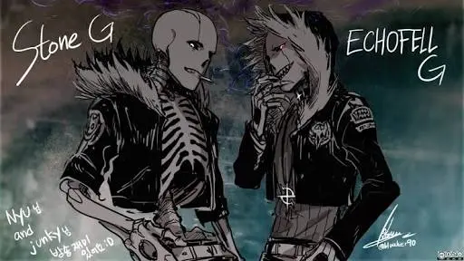 sans au x y/n: ฟิค Love Novel (แชท)