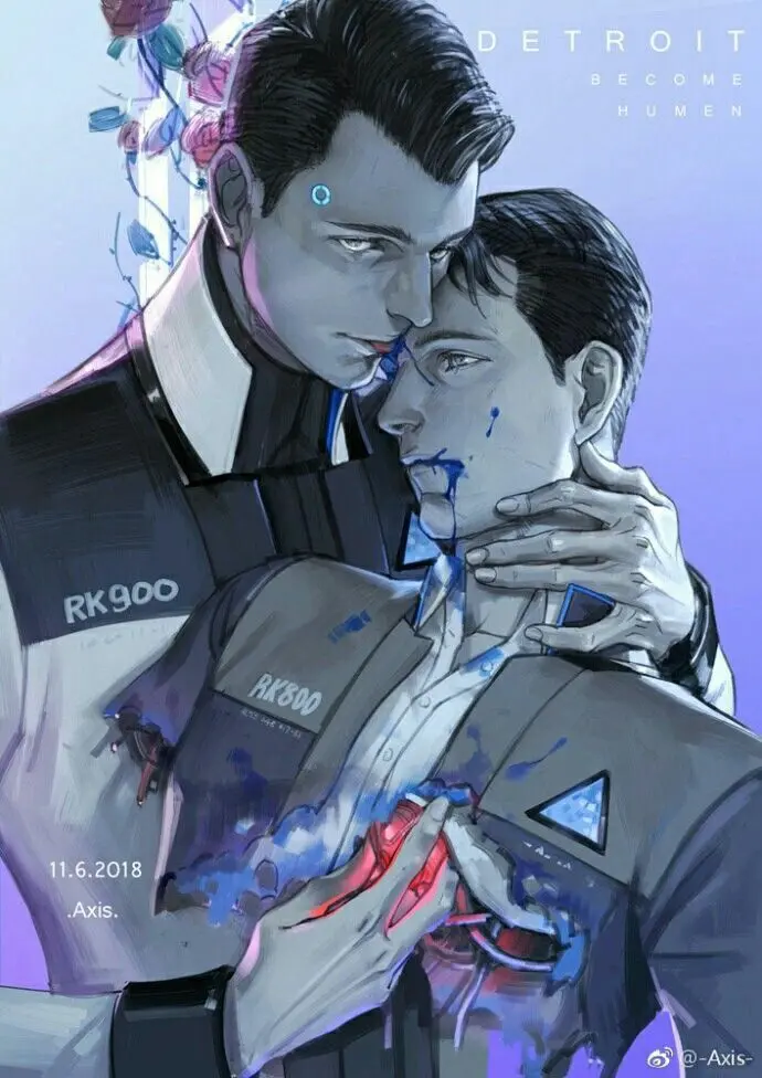 นิยาย FIC Detroit Become Human | (CONNOR) RK800 X RK900 | IS'N IT ...