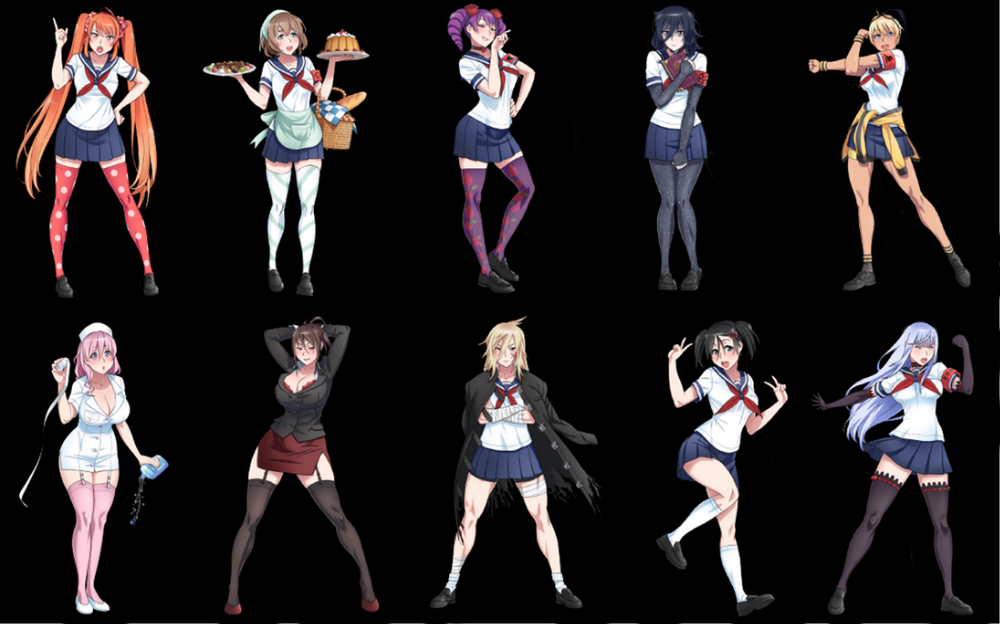 คุณคือคู่แข่งคนไหนในyandere simulator โดย kenjihasaikawa ( ควิซทายใจ
