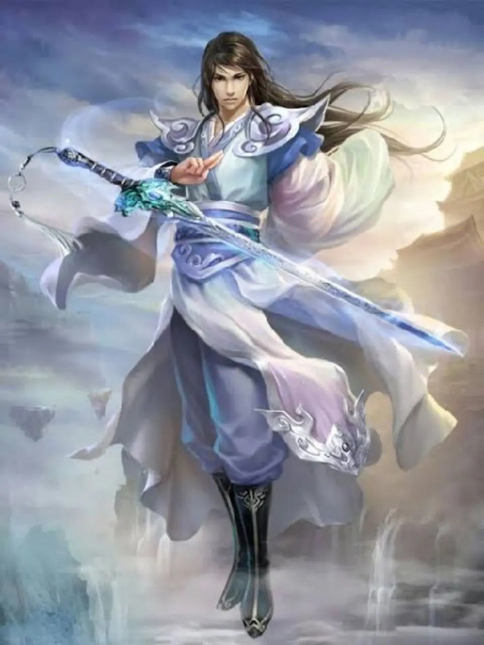 Xianxia фэнтези Art